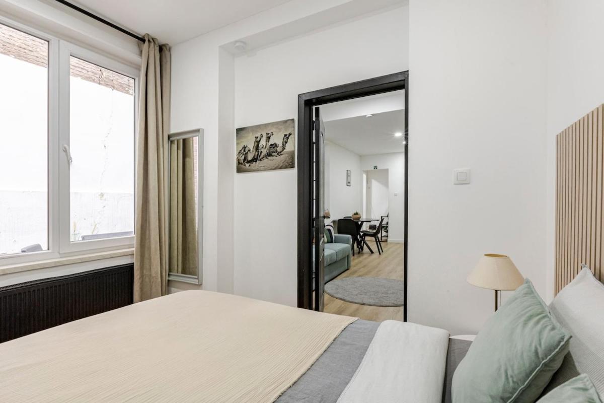 Cosy Appartement Met Tuin In Centrum Antwerpen Gratis Parking Free Parking! Екстер'єр фото