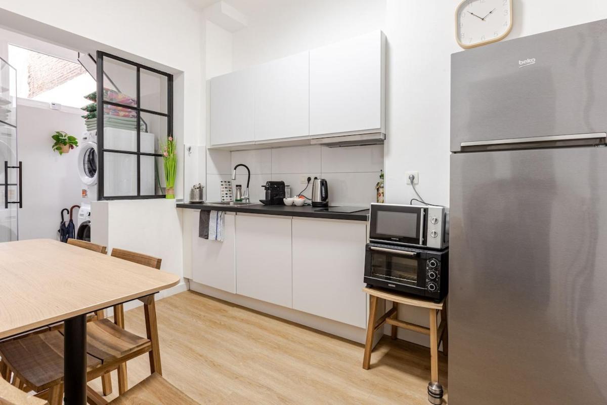 Cosy Appartement Met Tuin In Centrum Antwerpen Gratis Parking Free Parking! Екстер'єр фото