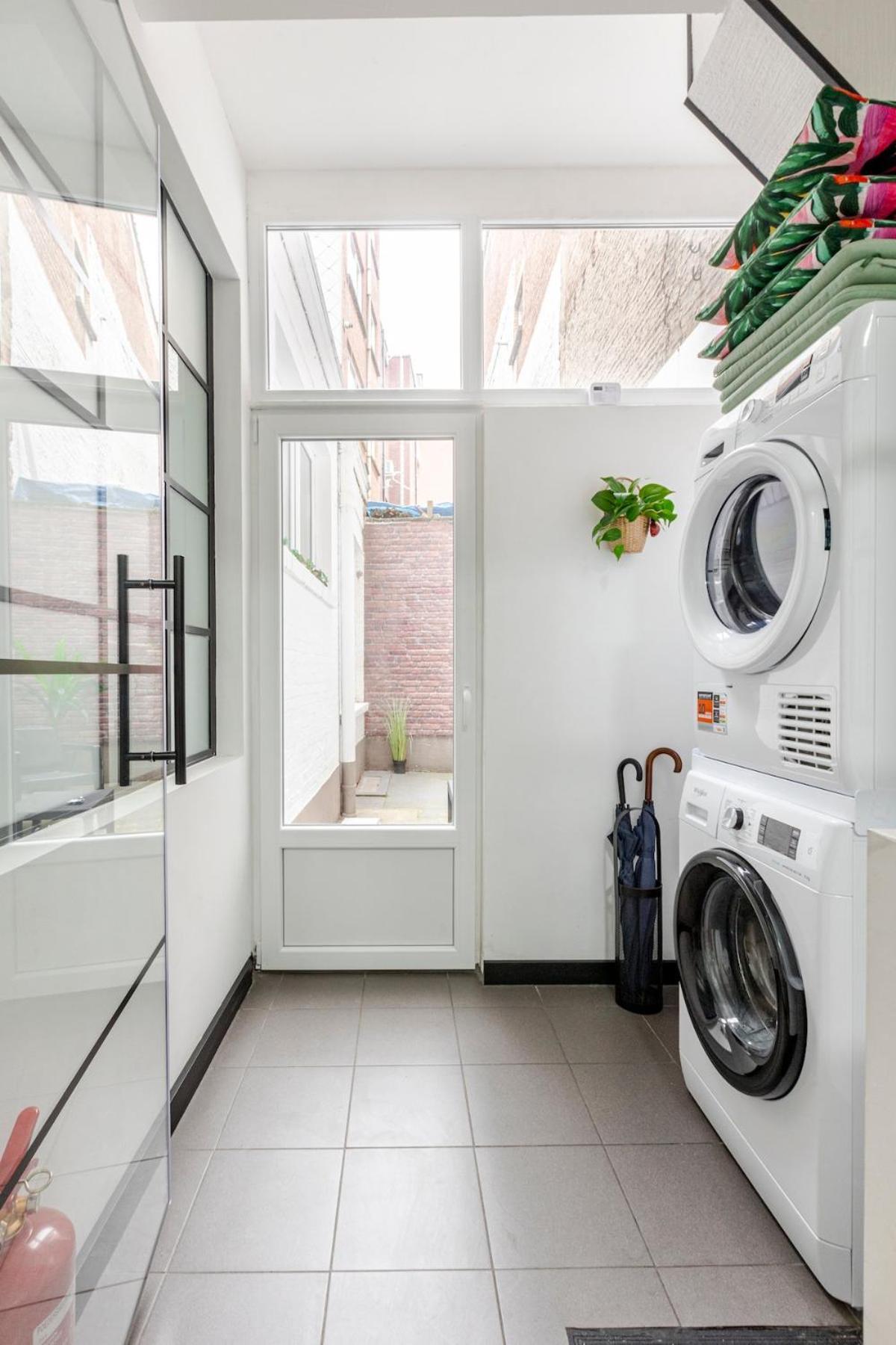 Cosy Appartement Met Tuin In Centrum Antwerpen Gratis Parking Free Parking! Екстер'єр фото