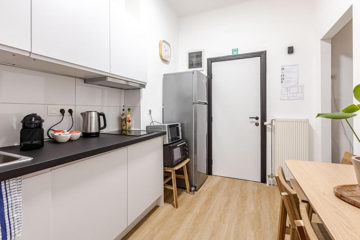 Cosy Appartement Met Tuin In Centrum Antwerpen Gratis Parking Free Parking! Екстер'єр фото