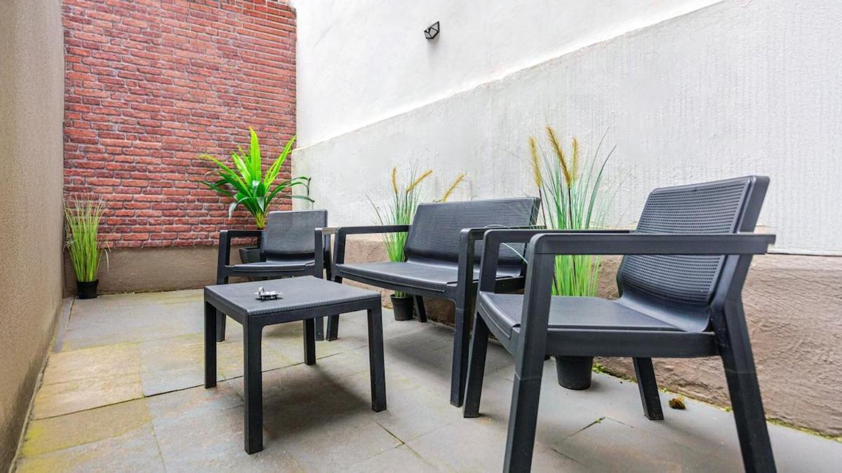 Cosy Appartement Met Tuin In Centrum Antwerpen Gratis Parking Free Parking! Екстер'єр фото